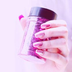 glitter in a jar