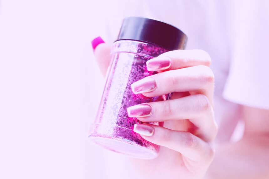 glitter in a jar