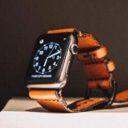 watches with leather band