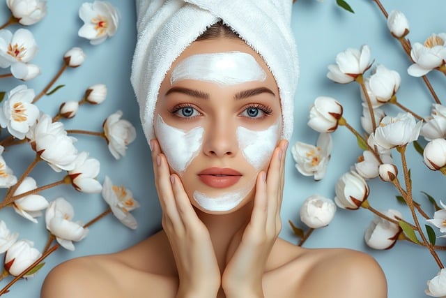 ai-generated-woman-skin-care-beauty